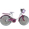 Bicicletta bimba Giulia 20" senza cambio Bianco/Viola