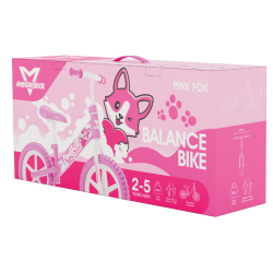 Bicicletta Balance Pink fox 12"