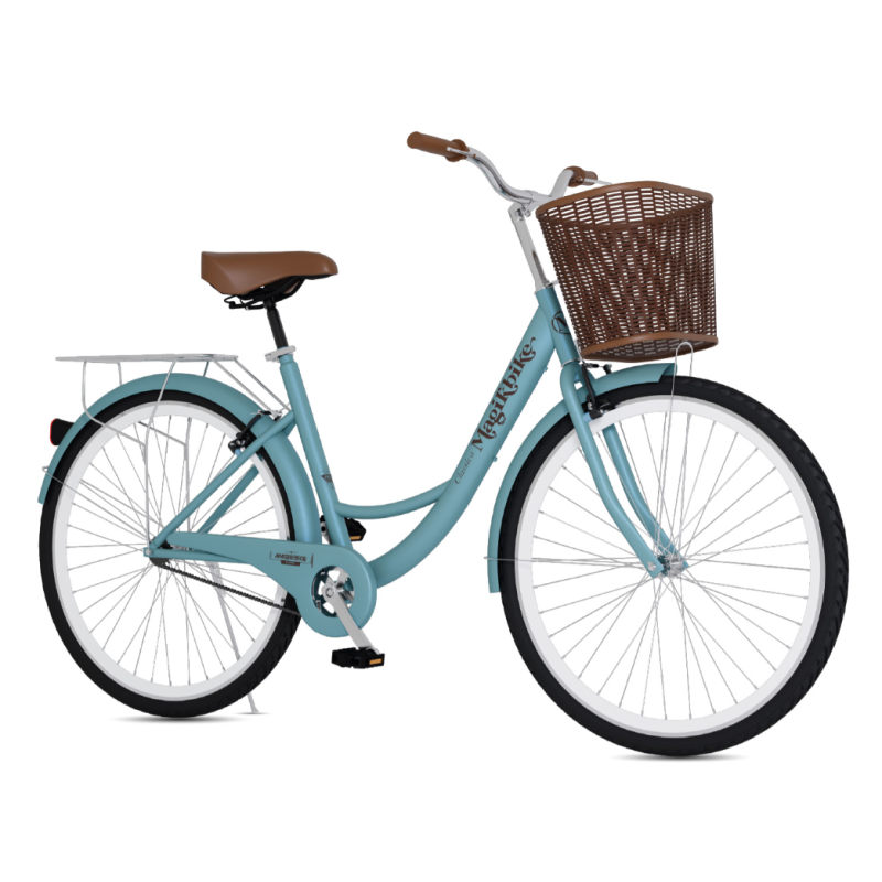 Bicicletta Olanda 26" Celeste