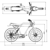 Trionfale E-Moto Fat Bike Elettrica 24" Italmoto