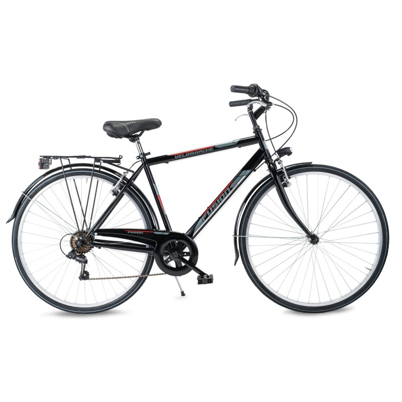 VELOMARCHE FUSION 6 SPEED - BLACK MAN VM609M